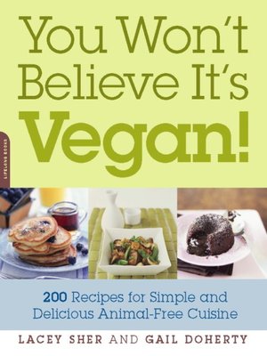 cover image of You Won't Believe It's Vegan!